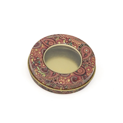 ظروف شمع قلع فلزی 4 اوز 8 اوز کوزه 70x20mm گرد
