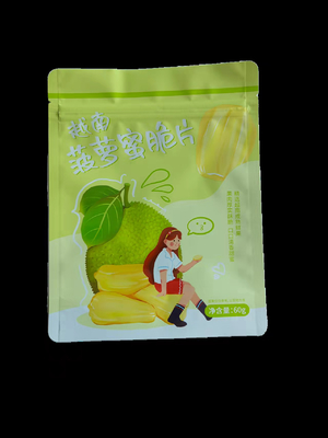 کیسه های بسته بندی محصولات پلاستیکی چاپ شده با محصول غذایی Ziplock