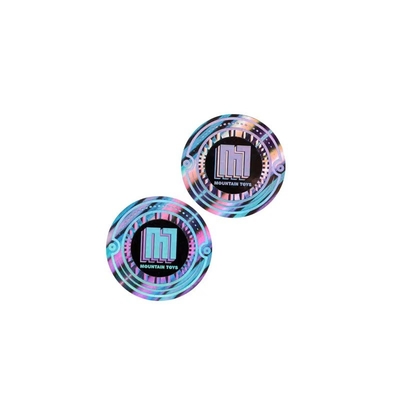بسته بندی برچسب هولوگرام بسته بندی امنیتی برچسب های هولوگرام Tamper Evident Labels Lip Gloss 3D 2D